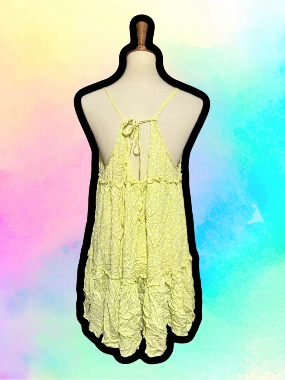 🌈 Beautiful Flowy Summer Strap Dress - Picture 4 of 5